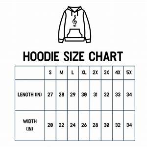 Hoodie Size Chart Garlinger Batons