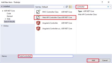 Tutorial: Create a web API with ASP.NET Core | Microsoft Docs