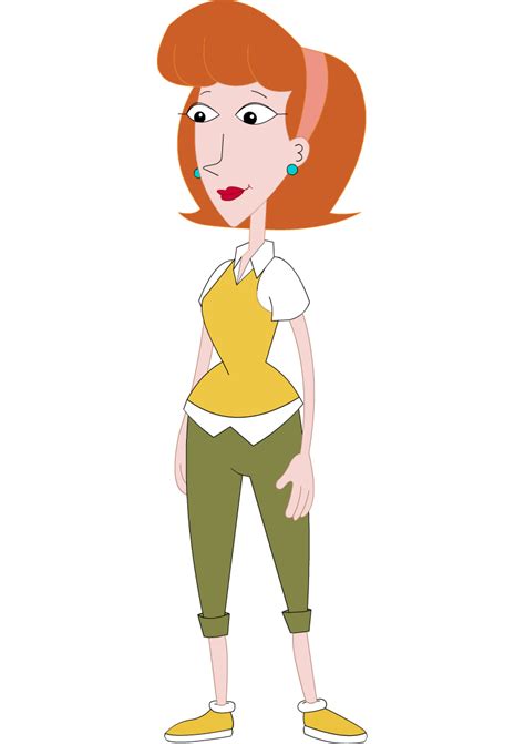 Linda Flynn Fletcher Phineas And Ferb Cute Disney Drawings Disney
