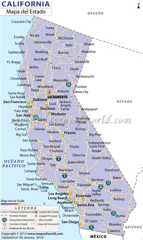 Legibilidad Mirar Fijamente Floraci N Estado De California Mapa Ventana