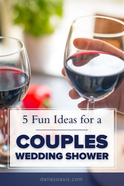 5 Fun Ideas For A Couples Wedding Shower Couples Wedding Shower Games Couple Wedding Shower