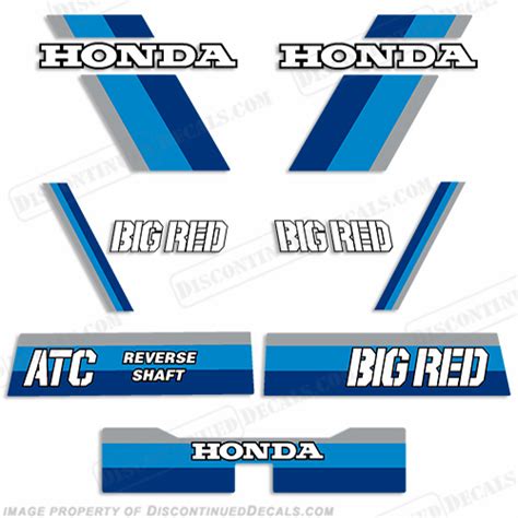 Honda Atvmx Decal Kits Page 4