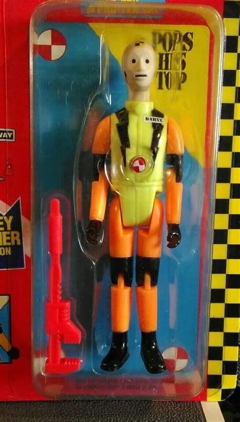 Vintage Tyco Incredible Crash Dummies Daryl In Pro Tek Suit Moc