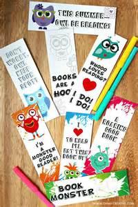 Printable Bookmark Coloring Pages For Kids Oh My Creative