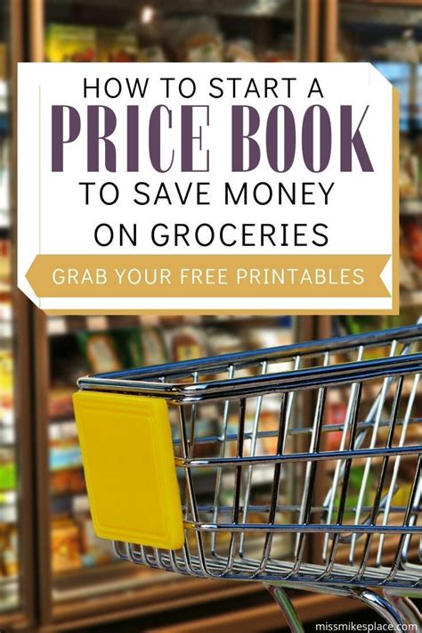 How To Use A Price Book To Save Money On Groceries Save Money On