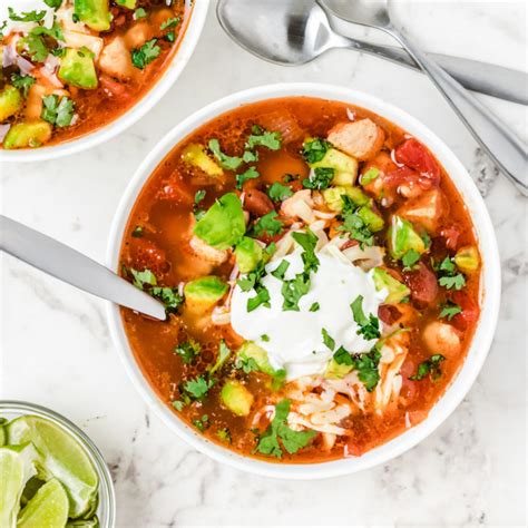 Chicken Tortilla Soup With Hominy A Zesty Bite