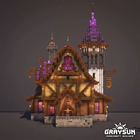 Graysun Minecraft Builds On Instagram Minecraft Amethyst Manor