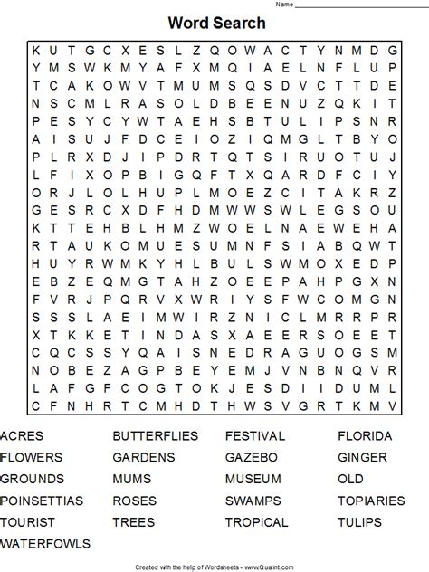 6 best hard adult word search printable