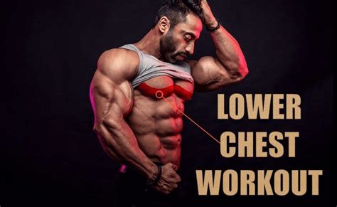 How To Perform Lower Chest Workout At Home Secrets Of Bodybuilding