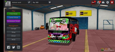 New tamilnadu private bus livery/how to download in bussid/bus simulator indonesia. Kerala private bus mod livery