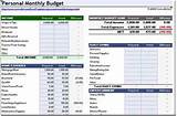 Pictures of Home Finance Spreadsheet