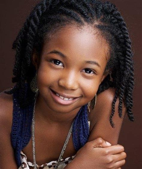 Cute As A Button Child Hairstyle ⋆ African American Hairstyle Videos - AAHV