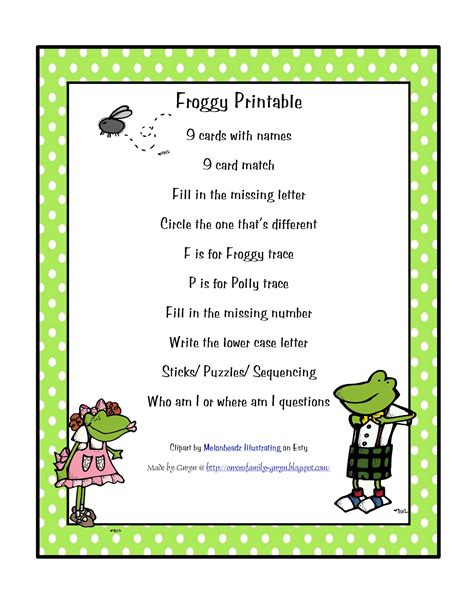 Pin by gie medina on bullet journal with images diy. Froggy Stuff Printables | Party Invitations Ideas
