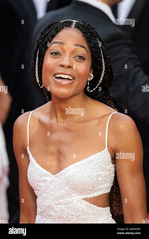Naomie Harris Poses For Photographers Upon Arrival For The World