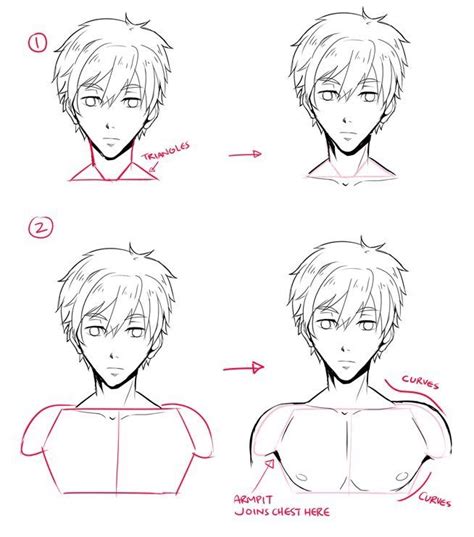 Pin By Idylla On How To Draw Guy Drawing Anime Drawings Tutorials