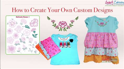 How To Customize New Embroidery Designs From Readymade Youtube