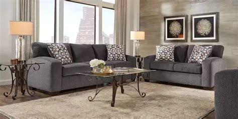 99% on time shipping · 5% rewards with club o · easy returns Gray Living Room Sets: Silver, Slate, etc. | Living room ...