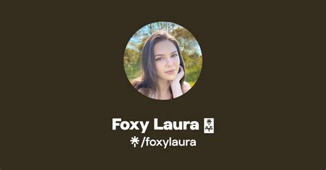 foxy laura 🦊 twitter instagram linktree