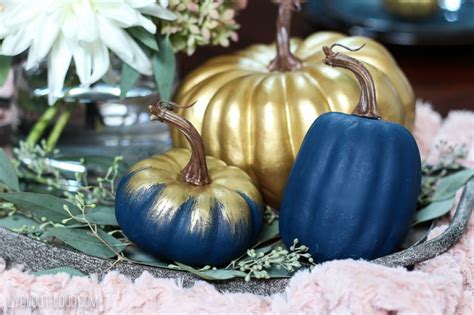 20 Pretty Painted Pumpkins Mad In Crafts