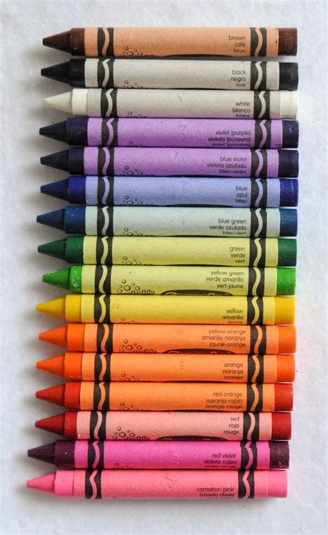 What Colors Are In 24 Count Crayola Crayons