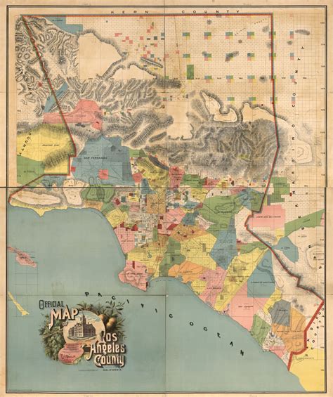 Los Angeles County Map
