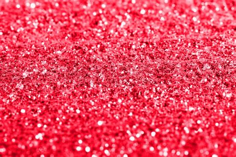 Red Glitter Texture Festive Abstract Background Workpiece For Design
