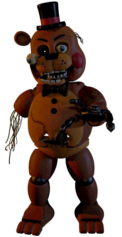 Sfm Fnaf Withered Toy Freddy Render By Opandtsfan On Deviantart