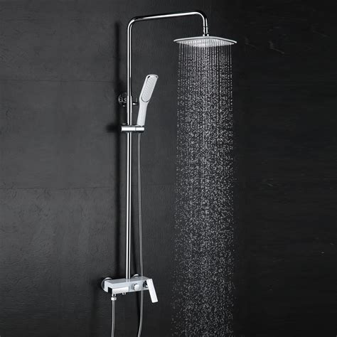 Knowing this, choosing the best shower faucet is a cheap way to give your bathroom a modern update. European Modern Copper Shower Sets Hot and Cold Shower ...