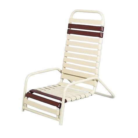 Fast shipping & best prices guaranteed! Daytona Vinyl Strap Commercial High-Back Sand Chair - Pool ...
