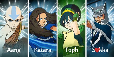 All The Avatar Characters Hobbykawevq