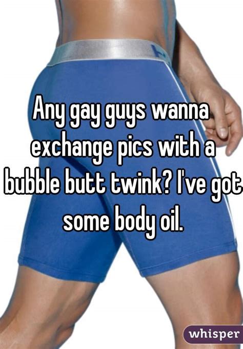 Oiled Bubble Butt Telegraph