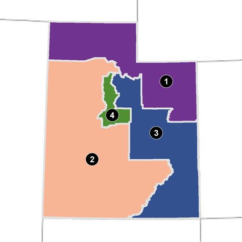 Com Utah Congressional District Map Utah Gov