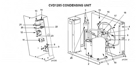 Typical arrangements diagram 1 illustrates a typical piping arrangement involving a remote condenser located at a higher elevation, as commonly. Manitowoc CVD1285 Remote Condenser Parts Diagram | nt-ice ...
