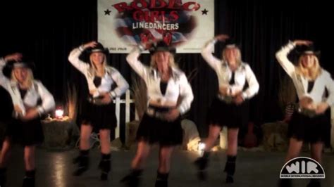 rodeo girls bread and beans line dance youtube