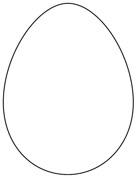 Download Simple-shapes # Egg Coloring Pages | Easter egg coloring ...