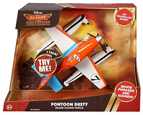 Disney Pixar Planes Fire And Rescure Deluxe Pontoon Dusty Super