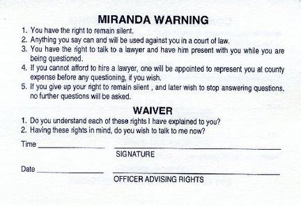 Yet such help has become essential following anne's decision to move to paris with her partner. What does placing your signature on the Miranda Waiver Really Mean? | deafinprison