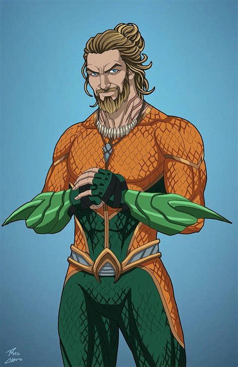 Aquamanv2 Earth 27phil Cho Dc Comics Artwork Arte Dc Comics Dc