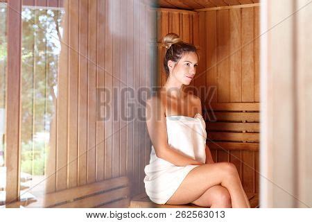 Woman Sauna Beautiful Image Photo Free Trial Bigstock