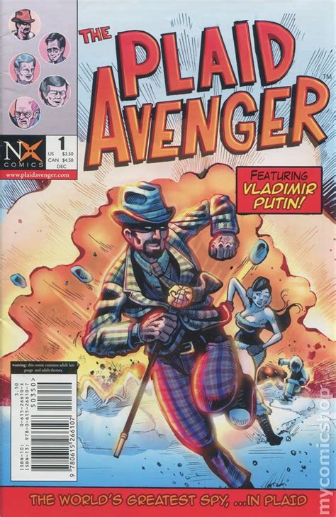 Plaid Avenger 2008 Nx Comics Comic Books