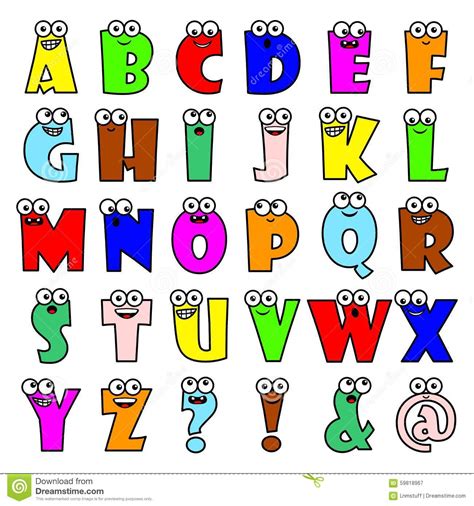 Desenho Das Letras Do Alfabeto
