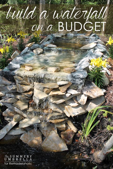 Download and use 10,000+ diy pool waterfall. EveJulien: Build a Waterfall on a Budget