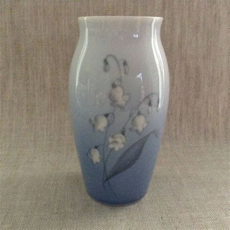 vintage bing grondahl lily of the valley vase copenhagen porcelain demark lily of the valley