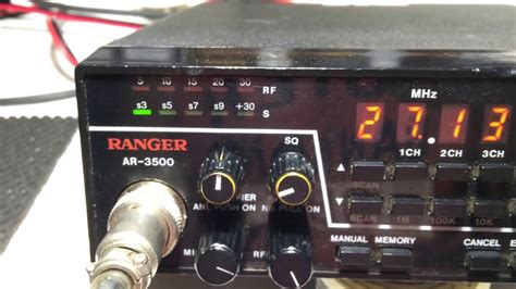Ranger Ar 3500 10 Meter Radio Youtube