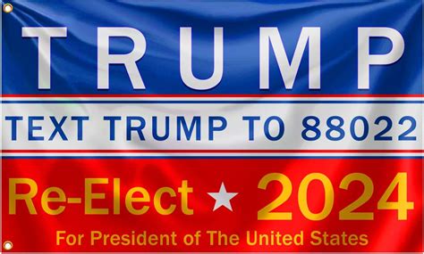 vote for trump flags donald trump 2024 flags 3x5ft outdoor indoor text trump to
