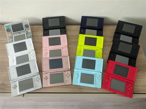 My Nintendo Ds Lite Collection Of All The Original Colours Rnds