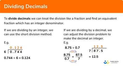 Dividing Decimals Gcse Maths Steps Examples And Worksheet
