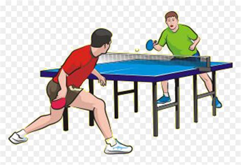 Transparent Ping Pong Paddle Png Playing Clipart Table Tennis Png Download Vhv