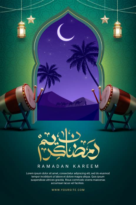 Ramadan Kareem Greetings Template Postermywall