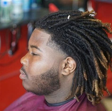 A taper fade haircut gives a new identity to the hair, making it one of the great iconic styles. Bald taper on dreads with a beard edge up - Yelp